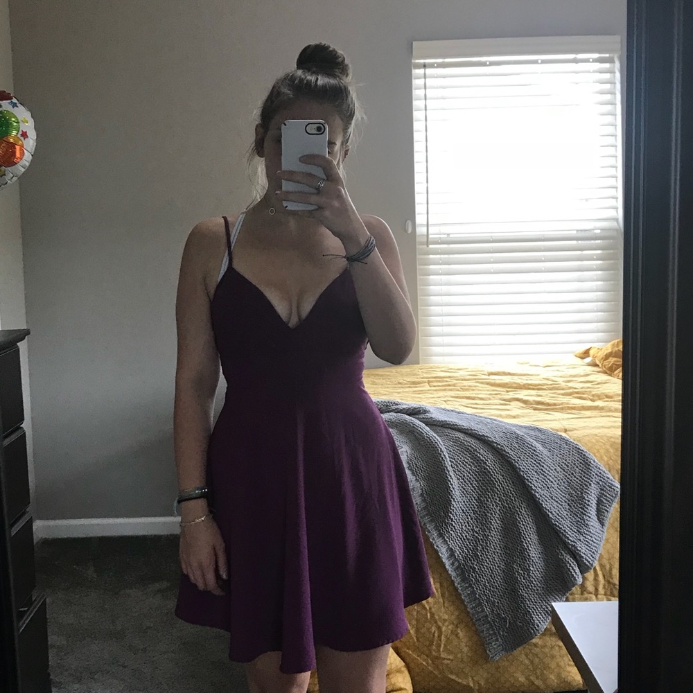 windsor low cut dress